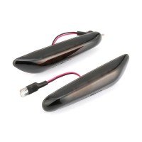 1 Series Black Smoked Sequential Marker Lights 128iand 135i